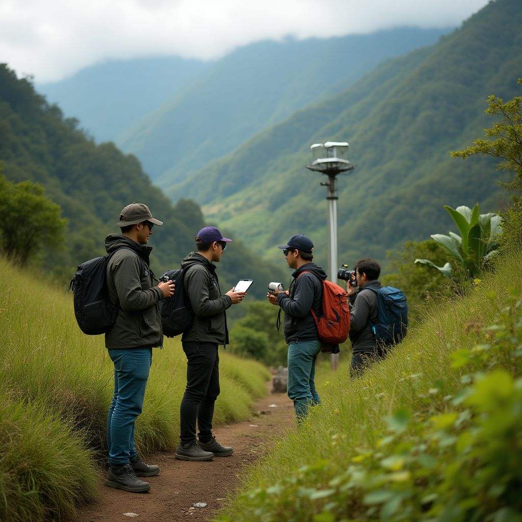 Monitoreo de impacto ambiental en Ecuador